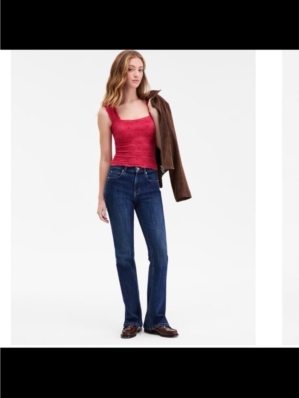 NWT free people women’s double knit high rise straight leg jeans blue size 32